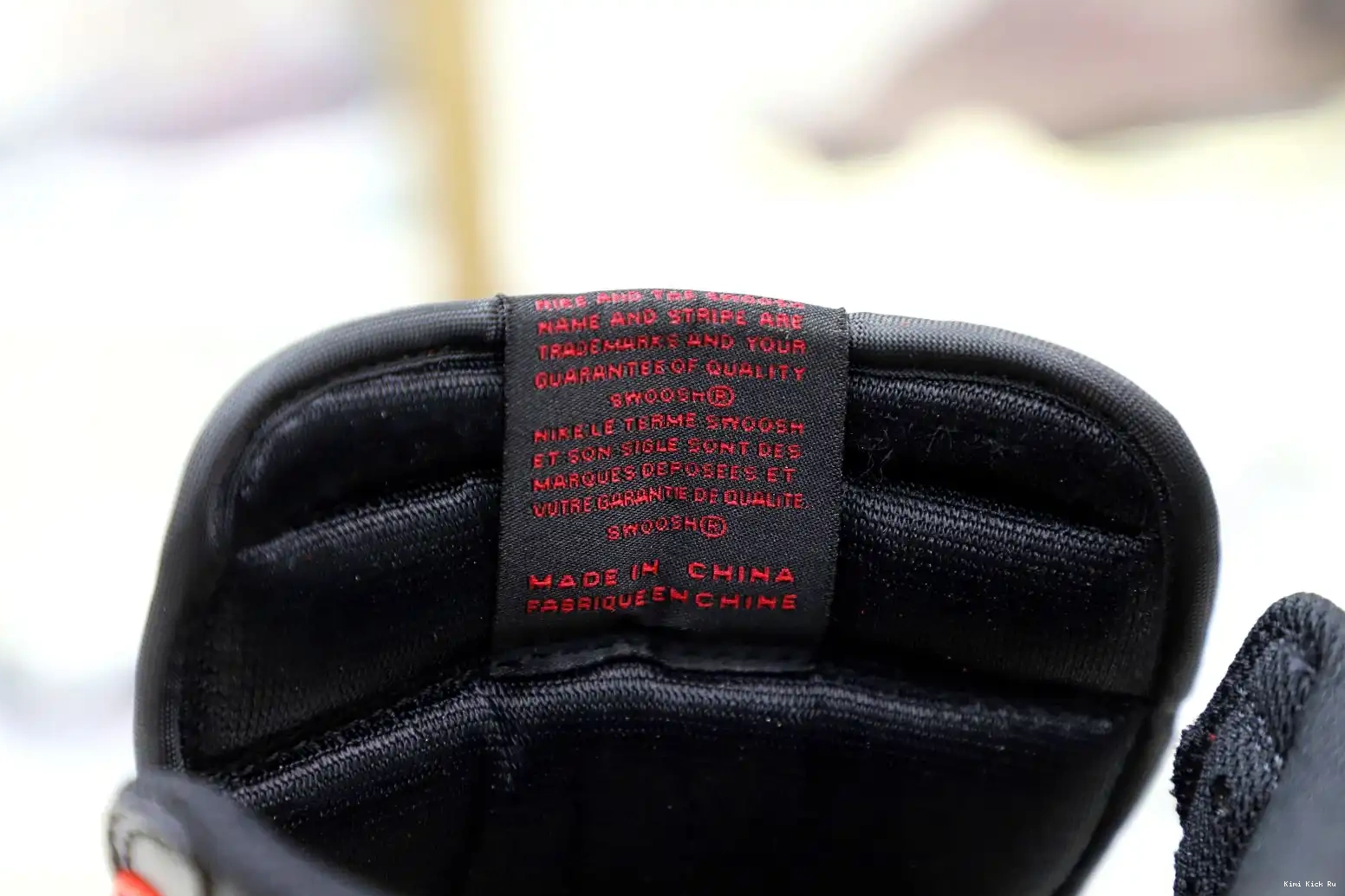 JORDAN TOE' Kimikick 'BRED OG RETRO 1 HIGH AIR 0523